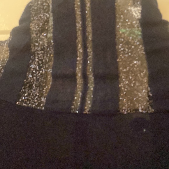 Neiman Marcus NWT NAVY Blue Cashmere Collection Open Cardigan, XL, 64% Silk, 21% - Picture 5 of 9